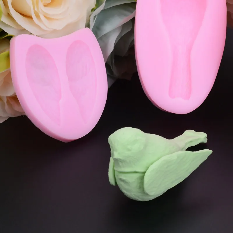 Luyou 3D птица инструменты для украшения тортов из мастики кондитерский шприц