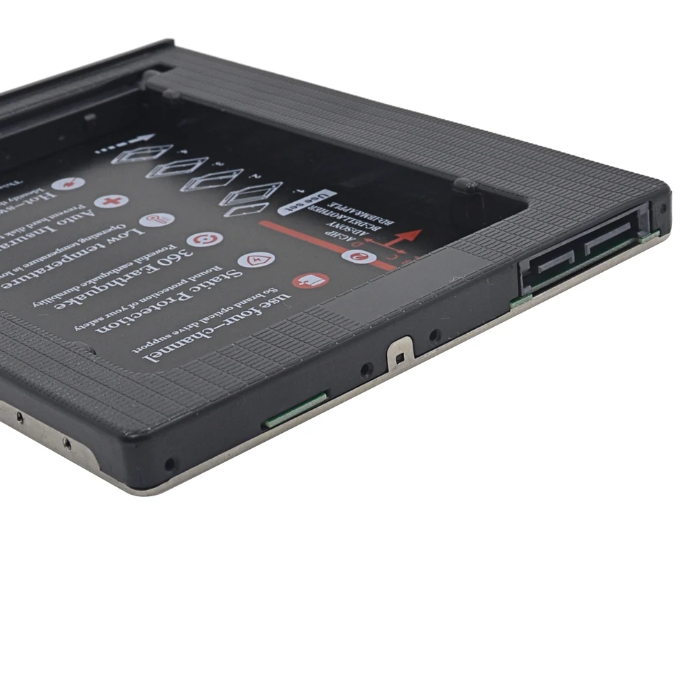 CHIPAL 4 канальный 2 й жесткий диск Caddy 9 5 мм SATA к 3 0 для &quotSSD чехол корпус светодиодный