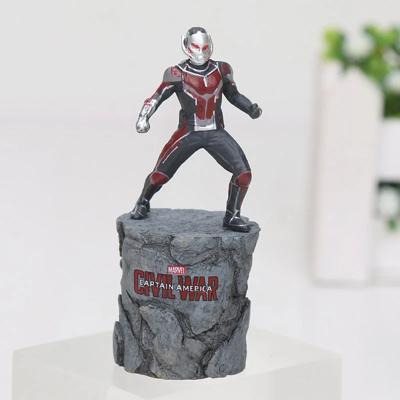 1 no color box 5-7 см Супергерои из “Мстителей” завершающей ОСА Yellowjacket антман Фигурки игрушки Коллекционная модель - Цвет: 1 no color box