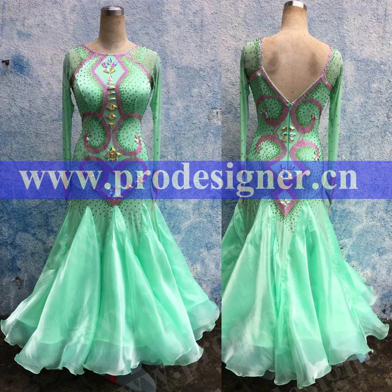New Style ballroom Standard Dance Dress Waltz Competition lady Ballroom Prodesigner | Тематическая одежда и униформа