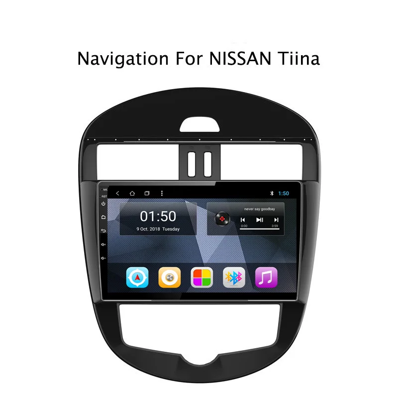 NAVITOPIA 10.1inch Quad Core/Octa Core Android 8.1 Car DVD Multimedia GPS Navigation for Nissan Tiida 2011-2015 | Автомобили и