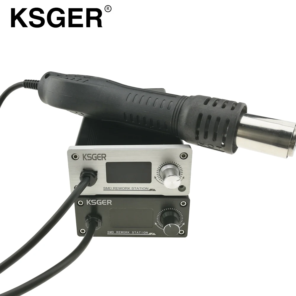 Строительный фен KSGER 700 Вт для горячего воздуха промышленный волос тепловая пушка