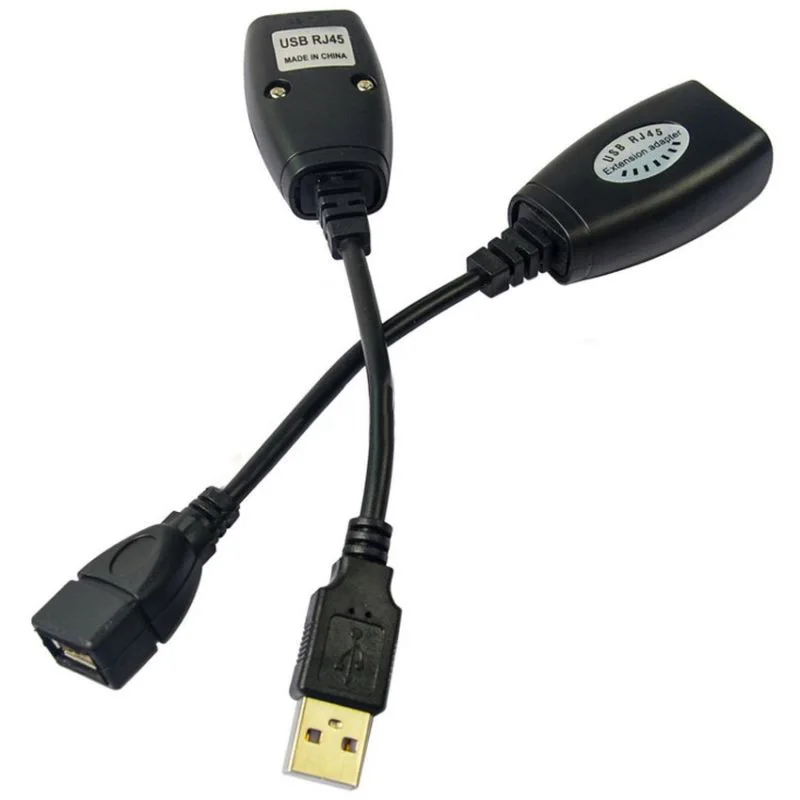 

Комплект USB-удлинителей для ретранслятора, RJ45 Cat5/5e/6