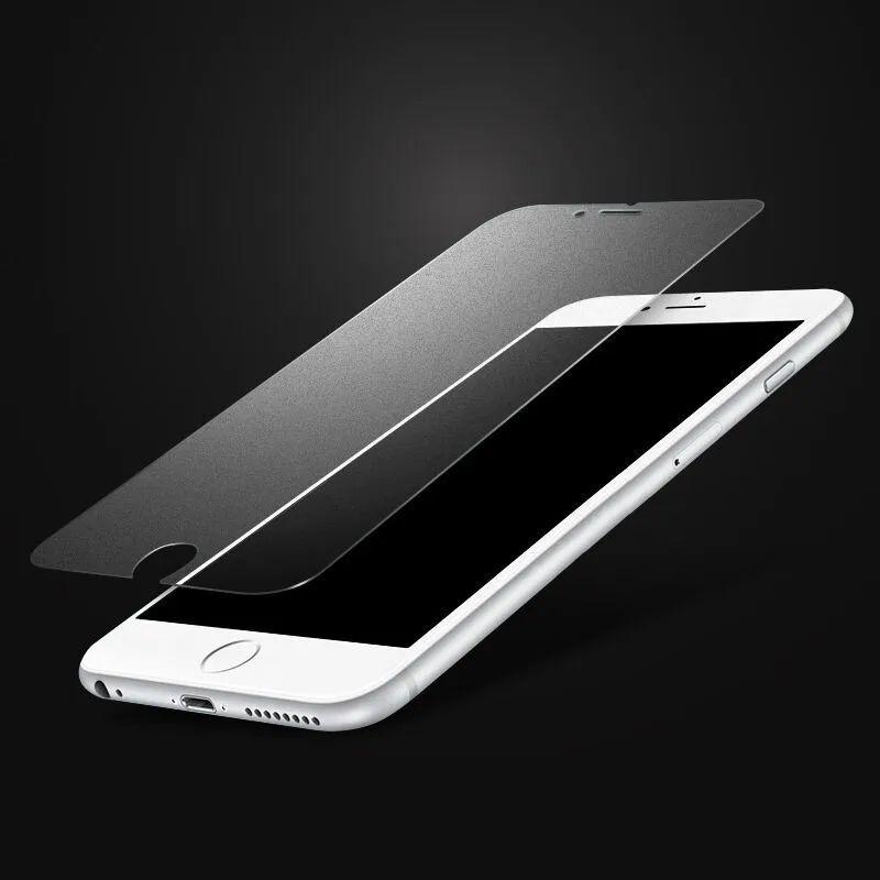 Матовая защитная Стекло Экран протектор на айфон X 7 Plus 6 S плюс 5 5S 5C SE матовый