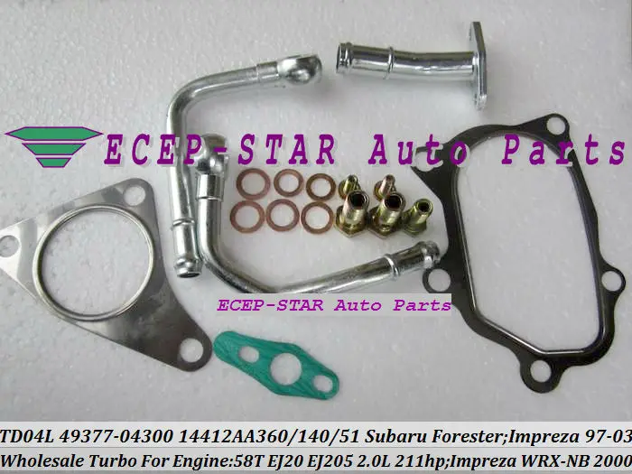TD04L 49377 04300 04100 14412 AA151 Турбокомпрессор Для SUBARU FORESTER 98 04 Impreza 97 03 WRX NB 2000 58T EJ205 2.0L