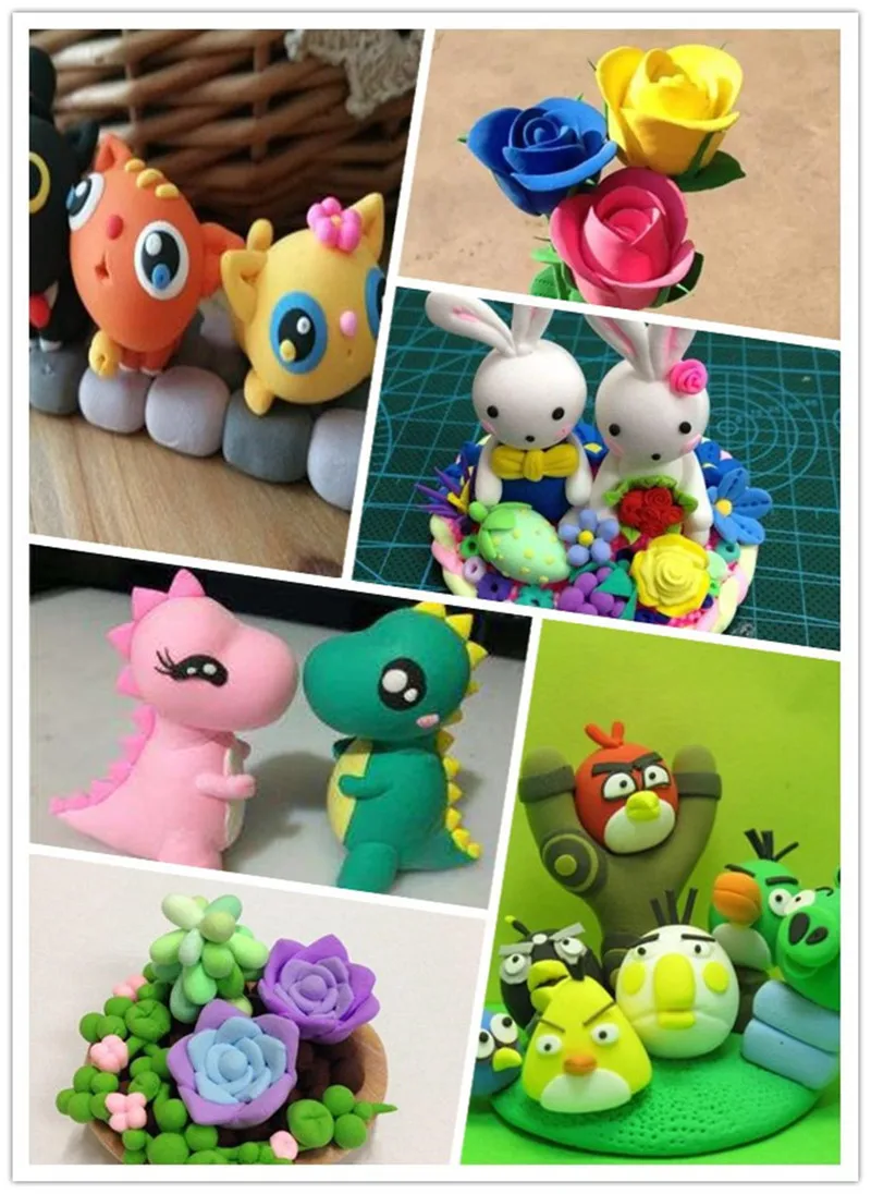 Daiso японская мягкая глина легкая для моделирования воздушная сухая Ультралегкая глина детская Полимерная глина Lizunov slimes пушистые принадлежности# clay002