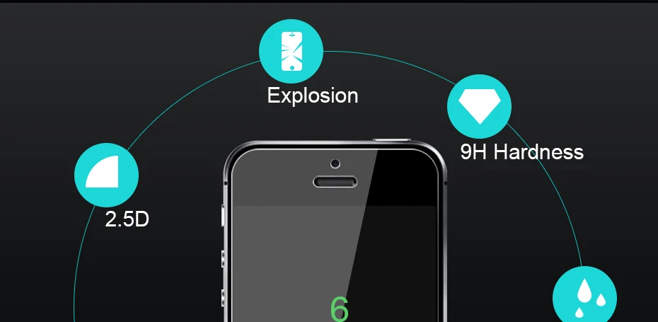 CHYI матовое стекло без отпечатков пальцев для iphone 5S SE 5C защита экрана олеофобное покрытие 9H для iPhone 7 8 plus Xs Max XR стекло
