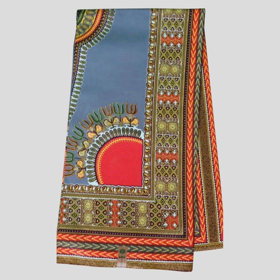 Традиционные Африканские Печати Dashiki Ткань Экзотические Темно Анджелина