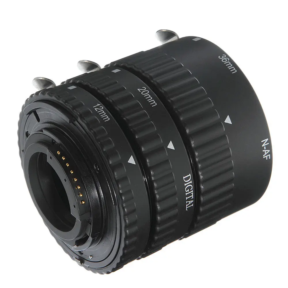 FOTGA Автофокус 12 + 20 36 мм комплект удлинительных макроколец для объектива Nikon AF S DX D