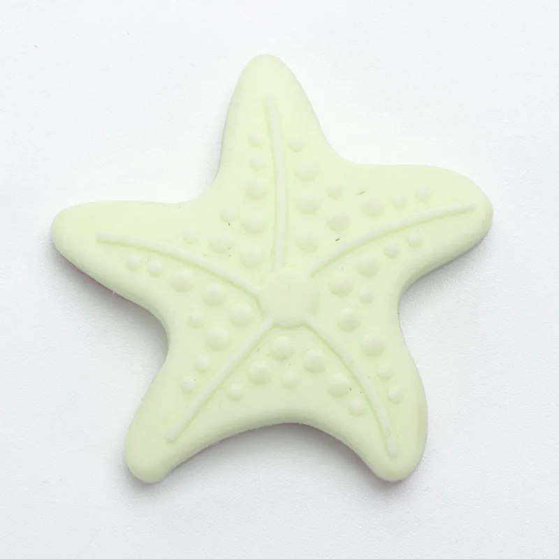 Stars Green 1 шт., утолщенная Бесшумная дверная палка для гольфа, стильная резиновая ручка, дверной замок, защитная накладка, наклейки на стену для дома - Цвет: Stars Green