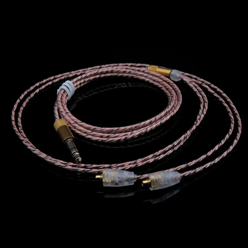 DIY Модернизированный кабель MMCX для Shure SE215 SE535 SE846 наушники провод гарнитуры