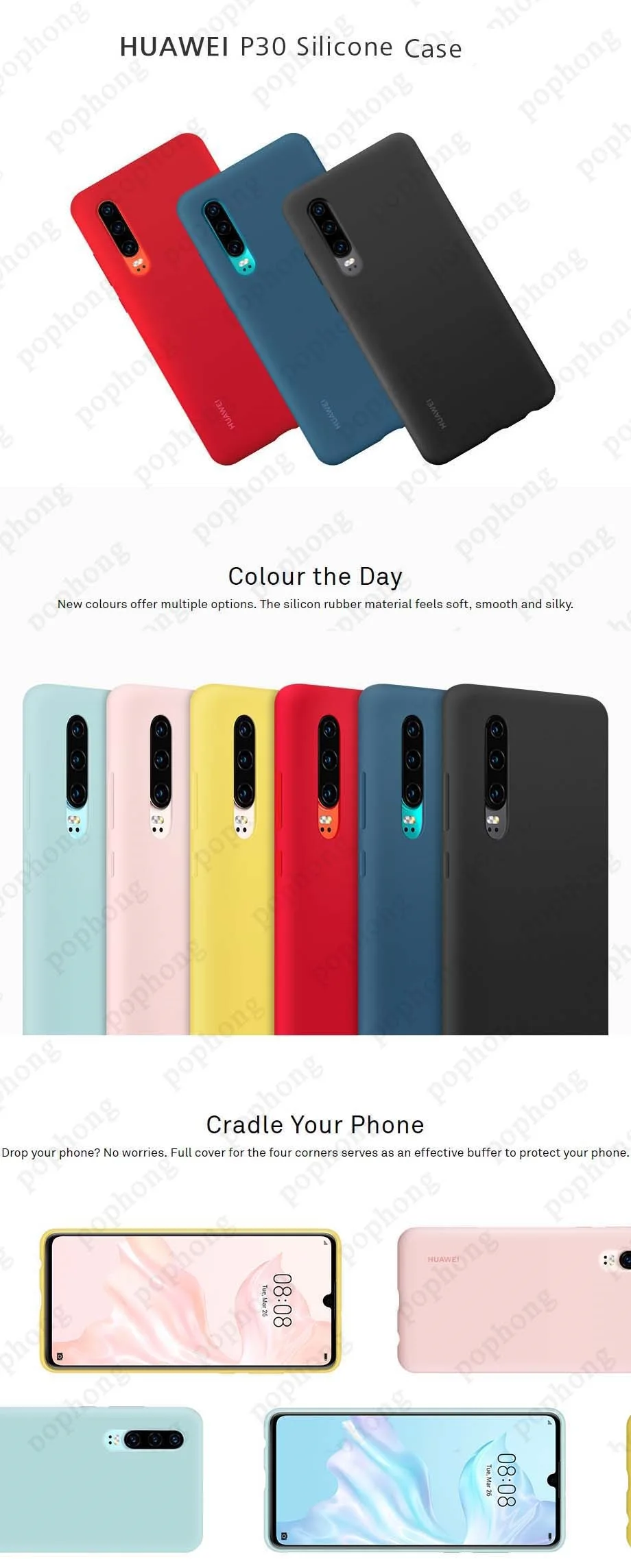 Официальный чехол huawei P30 Pro, мягкий жидкий силиконовый Встроенный чехол из микрофибры для huawei P30, силиконовый защитный чехол