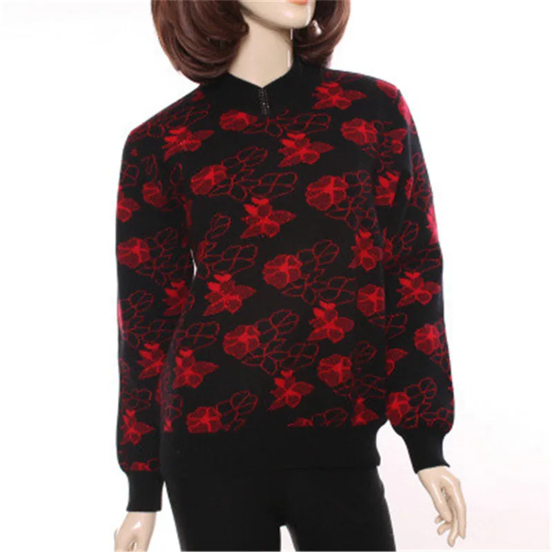 Высококачественный 100% козий кашемировый толстый вязаный женский модный