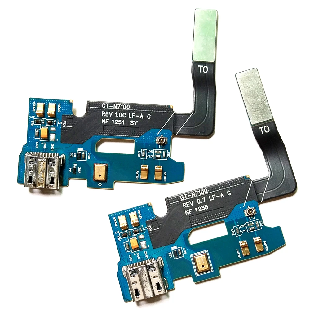 USB док-станция для зарядки с гибким кабелем Samsung Galaxy Note 2 N7100 зарядное устройство