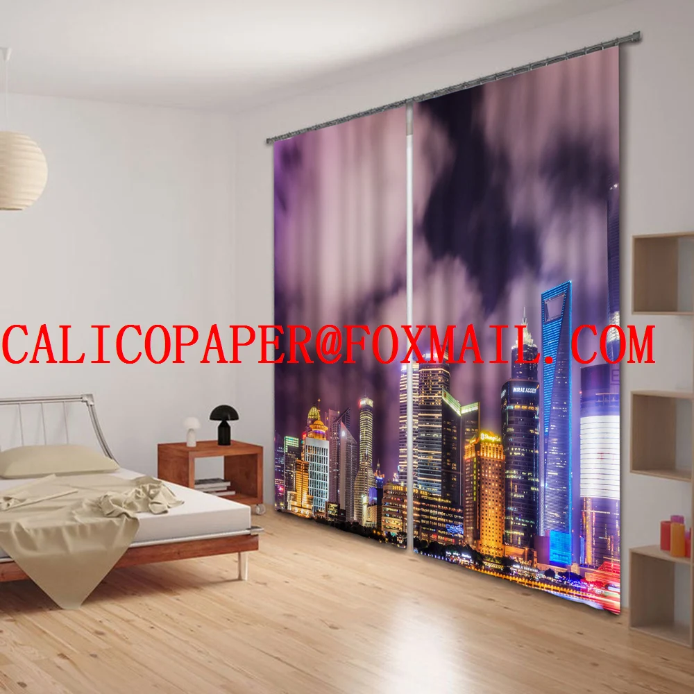 Стереоскопические 3d занавески для фотосъемки напечатанные в темноте с восточным