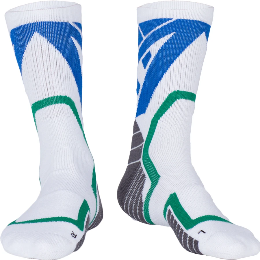 3 Pairs New Colorful Unisex Male Female Professional Outdoor Sports Basketball Thick Bottom Long Towel Socks Free size for Women |