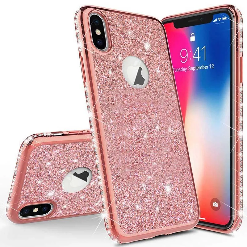 Роскошный Блестящий Алмазный чехол для Huawei Mate 20X10 P20 lite P30 Nova 3 3i V20 Honor 10 8X MAX 8C 7A 7C Pro Y9