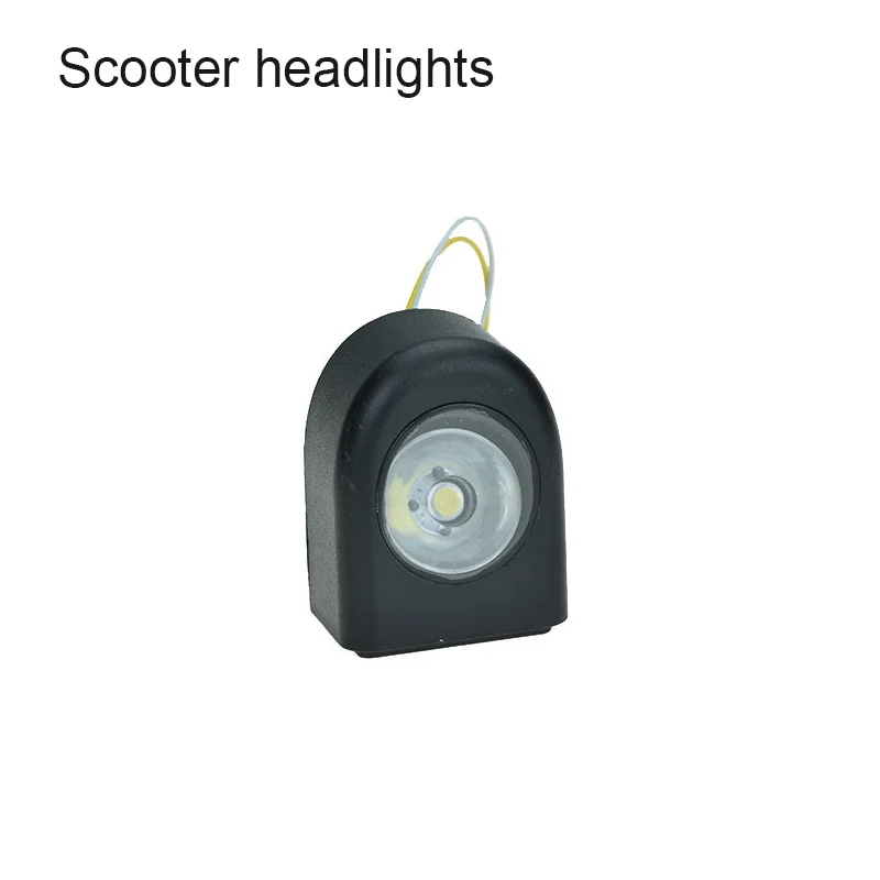 Headlights S0023 Запчасти для скутера xiaomi m365, Электрический скутер, все запчасти для ремонта, сменные винты, колокольчик, Тормозная ручка, дисковый тормоз для патинета - Цвет: Headlights S0023