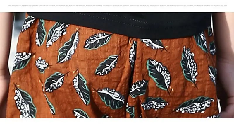 2 шт./компл. комплект летней одежды для девочек Модная хлопковая рубашка с