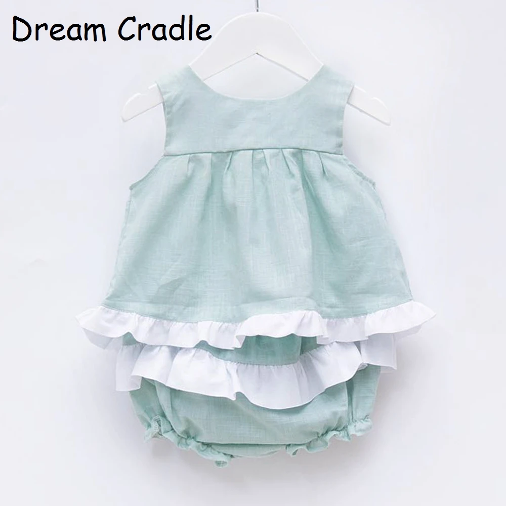 Dream Cradle/Одежда для маленьких девочек комплект одежды милый топ и