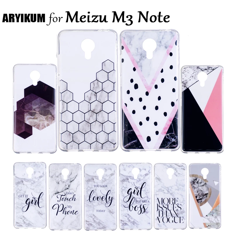 Чехол для телефона ARYIKUM Marble Meizu M3 Note m681h l681h силиконовый чехол M 3 Note/Meizu M3Note