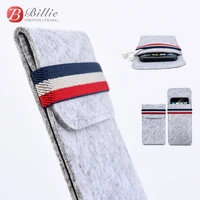 billie for iphone x casefor apple iphone x 5 8ultra thin handmade wool felt phone sleeve cover for iphone xs phone accessories