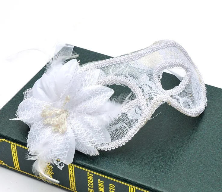 Новинка 2014 прозрачная маска принцессы на Хэллоуин Рождество с кружевами боковая