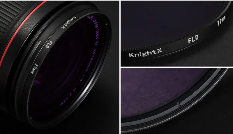 KnightX 49 52 55 58 62 67 мм FLD CPL MC UV ND Star Cross фильтр линии для Canon EOS 550D 650D 600D 1100D камера d3200 d5300