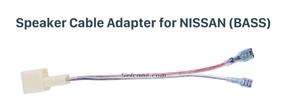 Seicane Горячая Авто аудио динамик кабель адаптер для NISSAN(бас