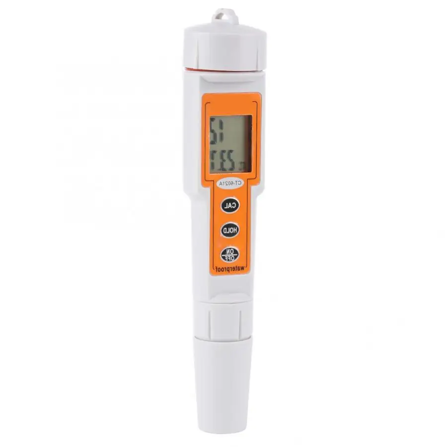 Aquarium Test Water Quality Tester Purity Test Pen 2 in 1 Portable Digital PH TEMP Meter Water Quality Tester Purity Test Pen