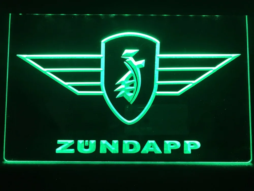 R069 Zundapp новые светодиодные неоновые вывески для пива бара паба клуба|Таблички и