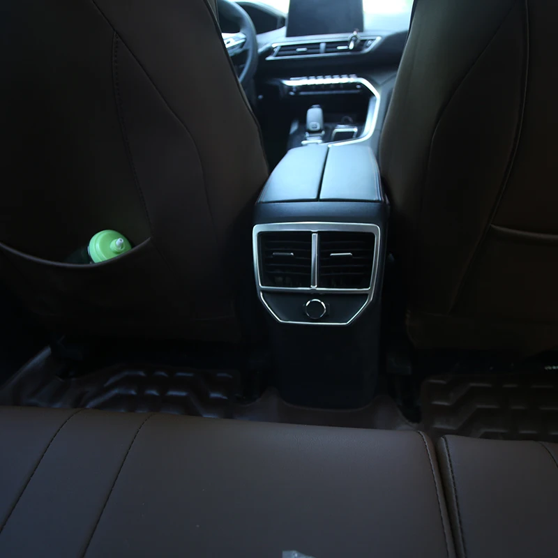 Лошадками горящий автомобиль ABS хромированные Задний Выхлопной вентиляционный