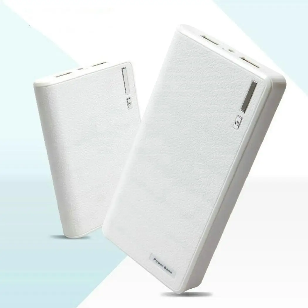 Хит продаж двойной usb порт корпус для внешнего аккумулятора DIY аккумулятор 5 в 1 А