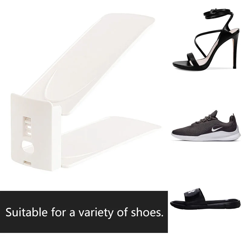 Baffect 8 шт./партия органайзер для обуви прочная подставка Пластиковая Полка шкафа