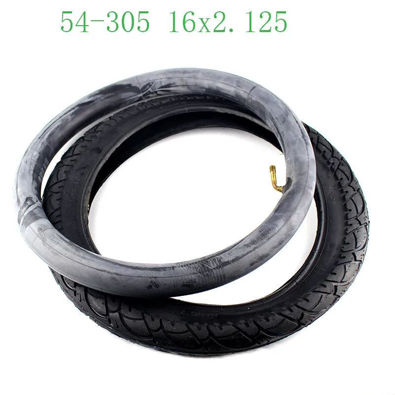 Шина 16X2,125/54-305 подходит для многих газовых электрических скутеров и электронных велосипедов 16X2,125