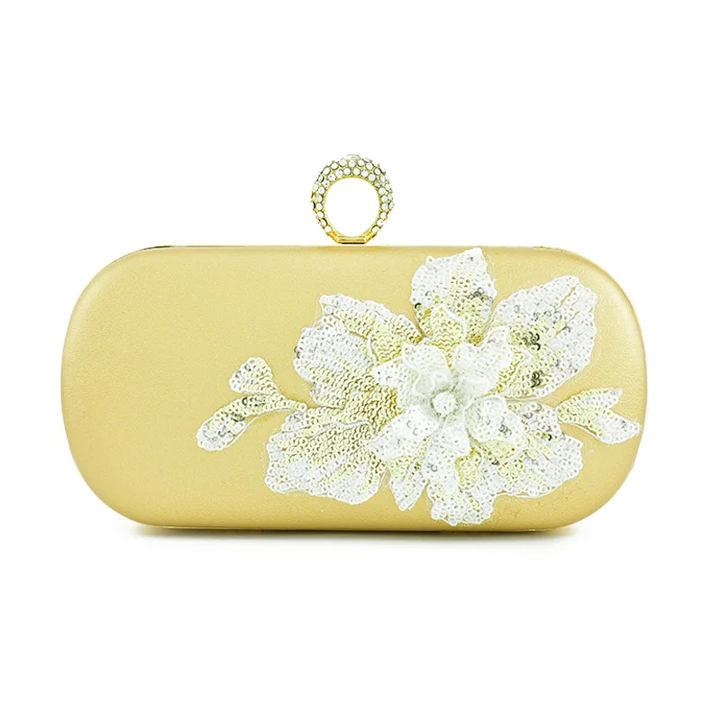 Сумка женская кружевная с цветочной вышивкой S0086 | Багаж и сумки