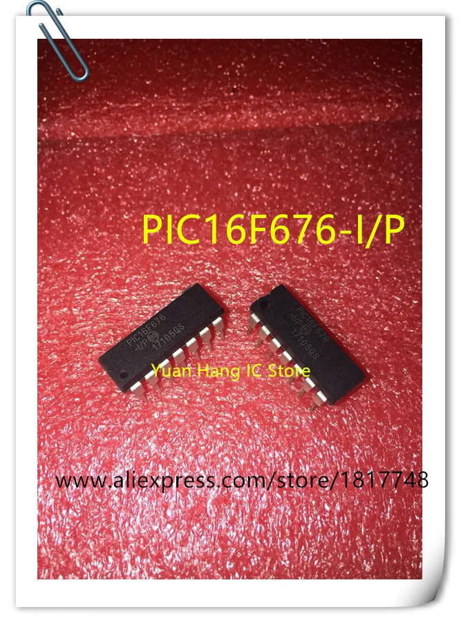 10 шт./лот Φ/P PIC16F676 16F676 DIP 14 новый оригинальный|Аксессуары для батарей и ЗУ| |
