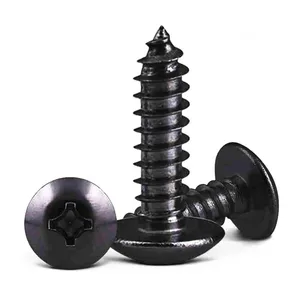 Саморезы, 50 шт.лот, M3 * 6810121620, из стали, с черным деревом