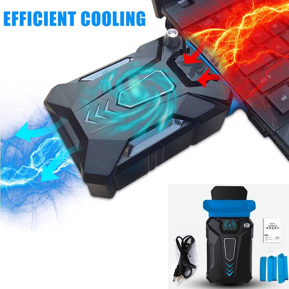 Mini Vacuum Air Extracting USB Cooling Pads Cooler Fan For Notebook Laptop PC |