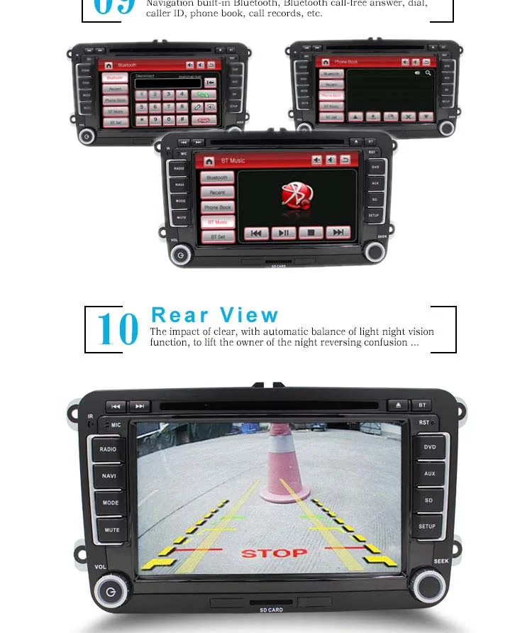 JDASTON автомобильный dvd-плеер для Skoda Volkswagen VW Passat B6 Polo Golf Touran Sharan Jetta Caddy T5 Tiguan Bora 2 Din Автомобильный Радио gps