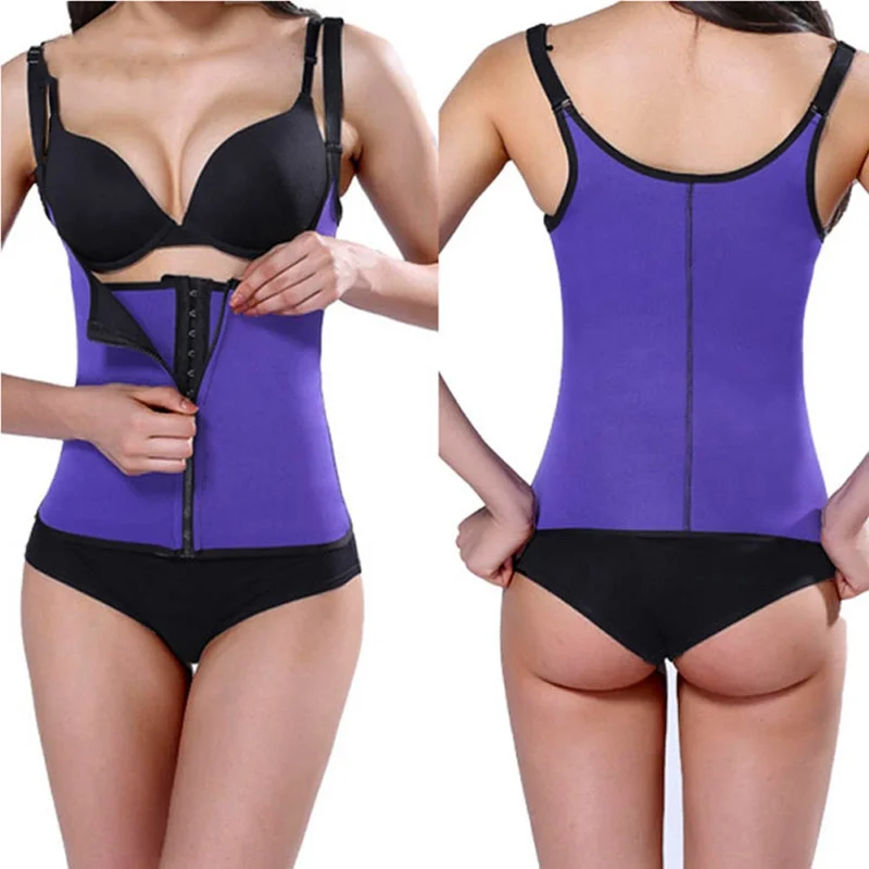 Горячая неопрена Body Shaper для похудения талии тренер стягивающая безрукавка Для
