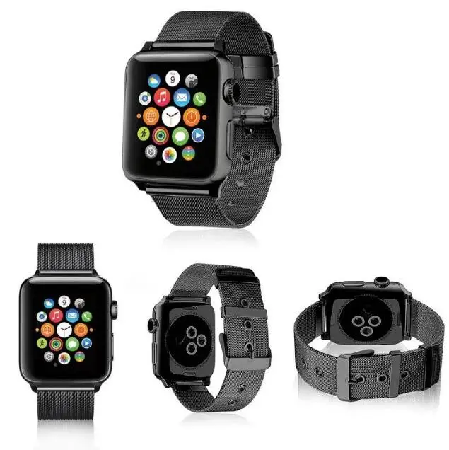 Классические ремешки для часов из нержавеющей стали ремешок для Apple watch браслет 42 мм 38 мм для iwatch 4 3 2 1 40 мм 44 мм серия 5