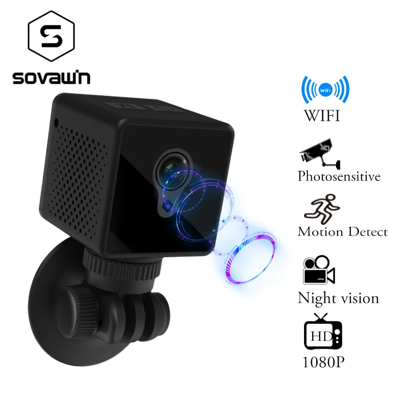 Мини видеокамеры S8 IP камера 1080p HD Wi Fi датчик движения микро CMOS ИК Ночное Видение
