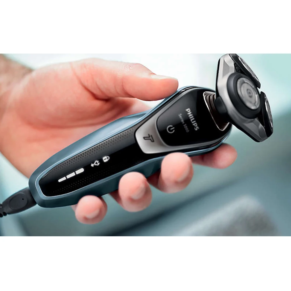 Бритва Philips серии 5000 Влажная и сухая электробритва S5380/26 с мультипрецизионной системой лезвия прецизионный триммер 100-240 В