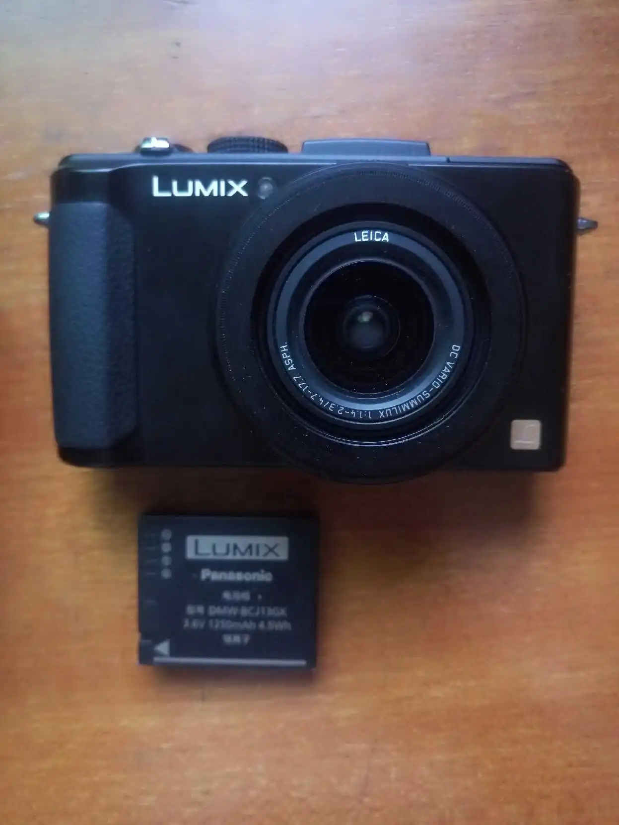 Б/у Panasonic LUMIX DMC LX7K цифровая камера 10 1 МП с оптическим зумом 3 0 x и 2 4 дюймовым ЖК