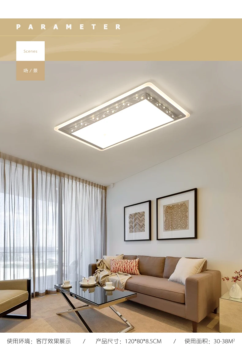 Теплая круглая лампа для спальни современный минималистский потолочный