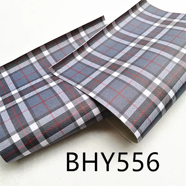 BHY556 7,6*12 дюймов мультяшный принт сердце Святого Валентина Синтетическая кожа ткань для DIY аксессуаров BHY550 - Цвет: BHY556