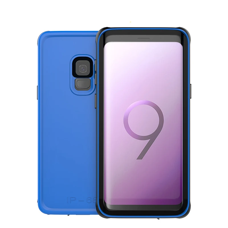 360 полная защита Водонепроницаемый чехол для телефона Samsung Galaxy S9 Plus плавающий