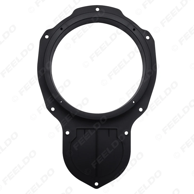 FEELDO 1pair Car Speaker Spacer Adapter Horn Mounts For Volkswagen Jetta R36 New Magoton CC Front Door Stereo Refitting Rings | Автомобили