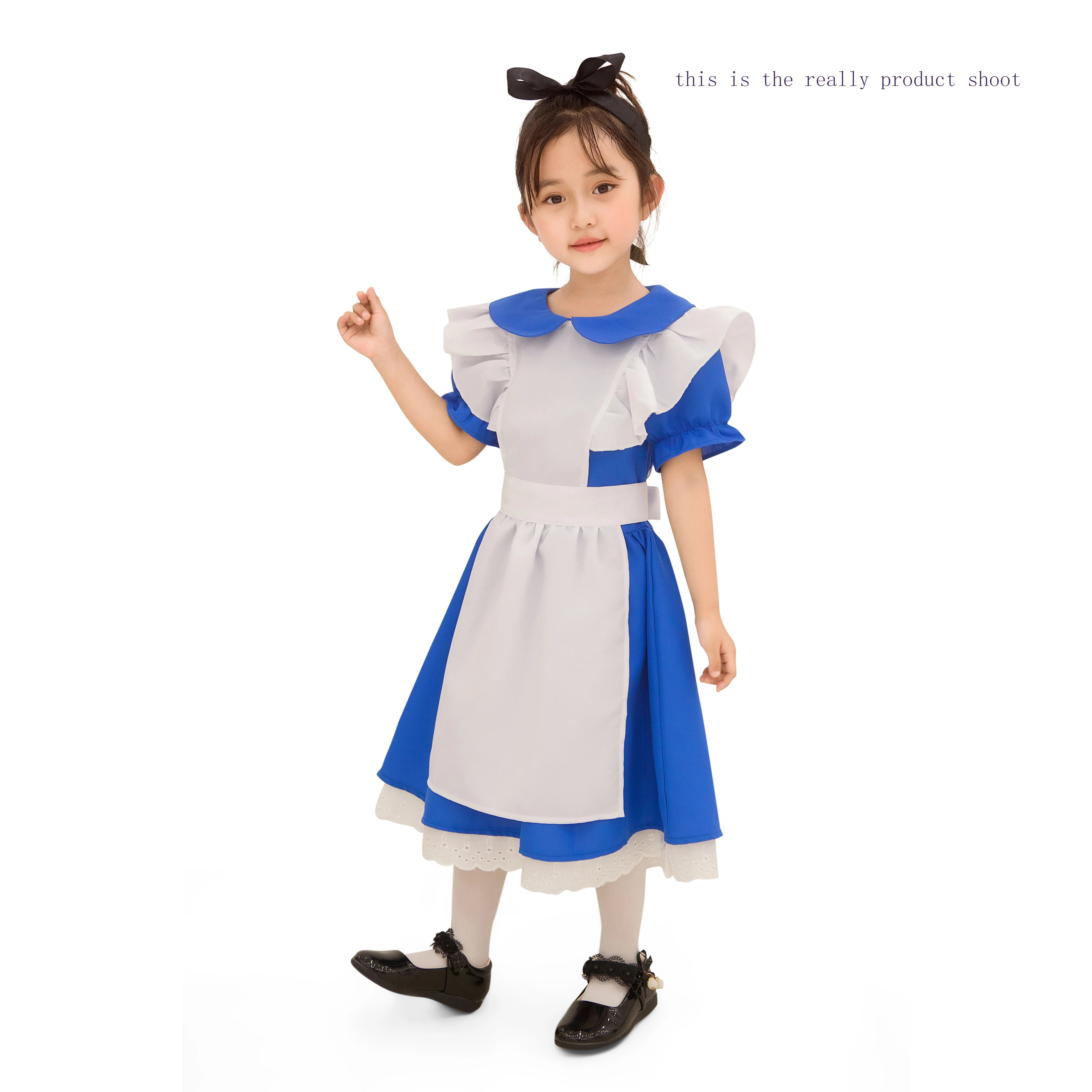 Для девочек Алиса в стране чудес вечерние Алисы Детский костюм для